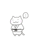 武術猫3（個別スタンプ：5）