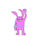 PINKのウサギ（個別スタンプ：3）