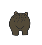 木彫熊 北海道の木彫り熊（個別スタンプ：6）