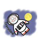 まゆげ☆おさる（個別スタンプ：15）