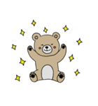 毎日使える くまきち（個別スタンプ：1）