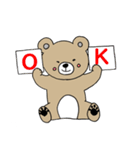 毎日使える くまきち（個別スタンプ：9）