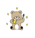 毎日使える くまきち（個別スタンプ：18）