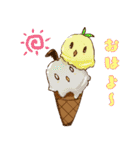 ゆるかわ♡アイスクリーム パーティ♡（個別スタンプ：1）