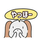 ほっこり わんこさんスタンプ（個別スタンプ：34）