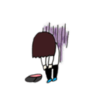 あみりのお絵かき屋さん3（個別スタンプ：1）