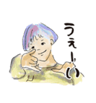 チルウェイブな女子いらすと（個別スタンプ：23）