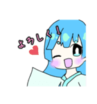 ゆきおんなスタンプ＆ゆきおんな(探偵ver.)（個別スタンプ：1）