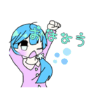 ゆきおんなスタンプ＆ゆきおんな(探偵ver.)（個別スタンプ：3）