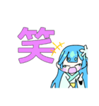 ゆきおんなスタンプ＆ゆきおんな(探偵ver.)（個別スタンプ：7）