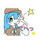 ゆきおんなスタンプ＆ゆきおんな(探偵ver.)（個別スタンプ：28）