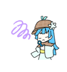 ゆきおんなスタンプ＆ゆきおんな(探偵ver.)（個別スタンプ：29）