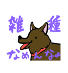 雑種のシゲル（個別スタンプ：1）