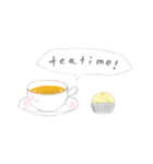 落ち着いてるクマとゆるく前向きな日々（個別スタンプ：2）