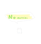 落ち着いてるクマとゆるく前向きな日々（個別スタンプ：8）