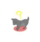 はいいろこねこ（個別スタンプ：8）