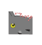 はいいろこねこ（個別スタンプ：16）