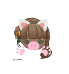 こむぎいろのおんなの子（個別スタンプ：1）