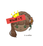 こむぎいろのおんなの子（個別スタンプ：12）