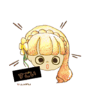 こむぎいろのおんなの子（個別スタンプ：22）