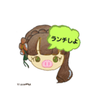 こむぎいろのおんなの子（個別スタンプ：26）