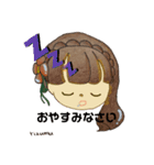 こむぎいろのおんなの子（個別スタンプ：28）