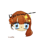 こむぎいろのおんなの子（個別スタンプ：36）