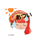 こむぎいろのおんなの子（個別スタンプ：39）