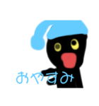猫  りぼんぬの毎日使えるスタンプ（個別スタンプ：4）