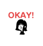 ゆるふわ女の子★(その他もろもろスタンプ)（個別スタンプ：1）