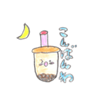 タピオカモチーフの タピ美（たぴみ ）（個別スタンプ：6）