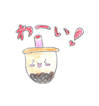 タピオカモチーフの タピ美（たぴみ ）（個別スタンプ：12）