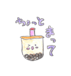 タピオカモチーフの タピ美（たぴみ ）（個別スタンプ：17）