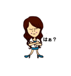 イラストdeおユミさん（個別スタンプ：6）