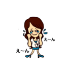 イラストdeおユミさん（個別スタンプ：7）