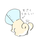 エリザベスカラーのわんこ（個別スタンプ：16）