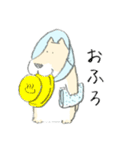 エリザベスカラーのわんこ（個別スタンプ：40）