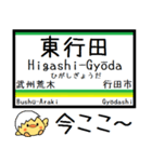 埼玉秩父線(羽生-三峰口)気軽に今この駅！（個別スタンプ：5）