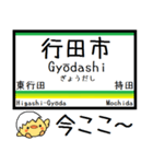 埼玉秩父線(羽生-三峰口)気軽に今この駅！（個別スタンプ：6）