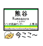 埼玉秩父線(羽生-三峰口)気軽に今この駅！（個別スタンプ：9）