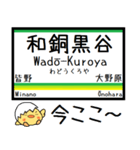 埼玉秩父線(羽生-三峰口)気軽に今この駅！（個別スタンプ：28）