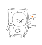 絵文字顔のまるいやつ（個別スタンプ：2）