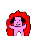 しあわせを呼ぶ犬（個別スタンプ：12）