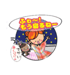 色々なねことみりこの挨拶,気遣いの言葉②（個別スタンプ：8）