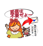 色々なねことみりこの挨拶,気遣いの言葉②（個別スタンプ：25）