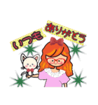 色々なねことみりこの挨拶,気遣いの言葉②（個別スタンプ：26）