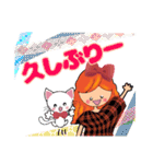 色々なねことみりこの挨拶,気遣いの言葉②（個別スタンプ：38）