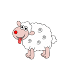 白い綿羊（個別スタンプ：5）