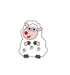 白い綿羊（個別スタンプ：9）