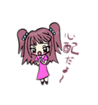 女の子(ミニキャラ) 2（個別スタンプ：13）